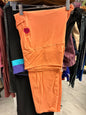 Rae Mode Leggings 3X Orange NWT