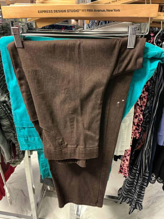 Just My Size Leggings 1X Brown