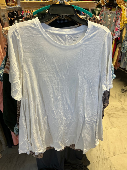 Lane Bryant T-Shirt 14/16 White