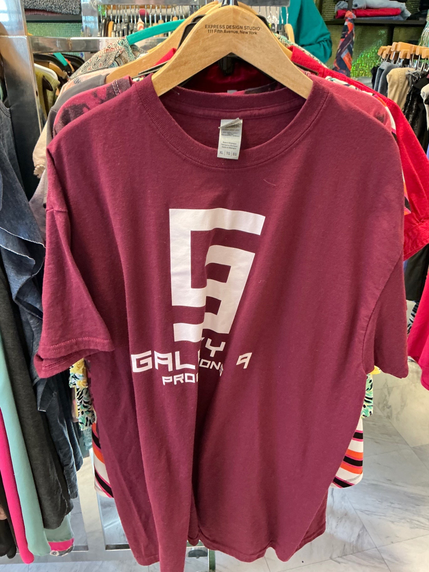 Gildan T-Shirt 1X Burgundy