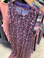Zenana Dress 3x Pink Leopard Print NWOT