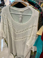 Lovely J Sweater 3XL White NWT