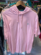 Polo Hooded T-Shirt Pink