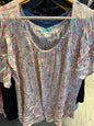 P. S. Kate Blouse 3X Multicolor
