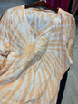 Sew Like Love T-Shirt 3X Orange and White NWOT