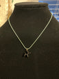 Necklace Black Balloon Dog