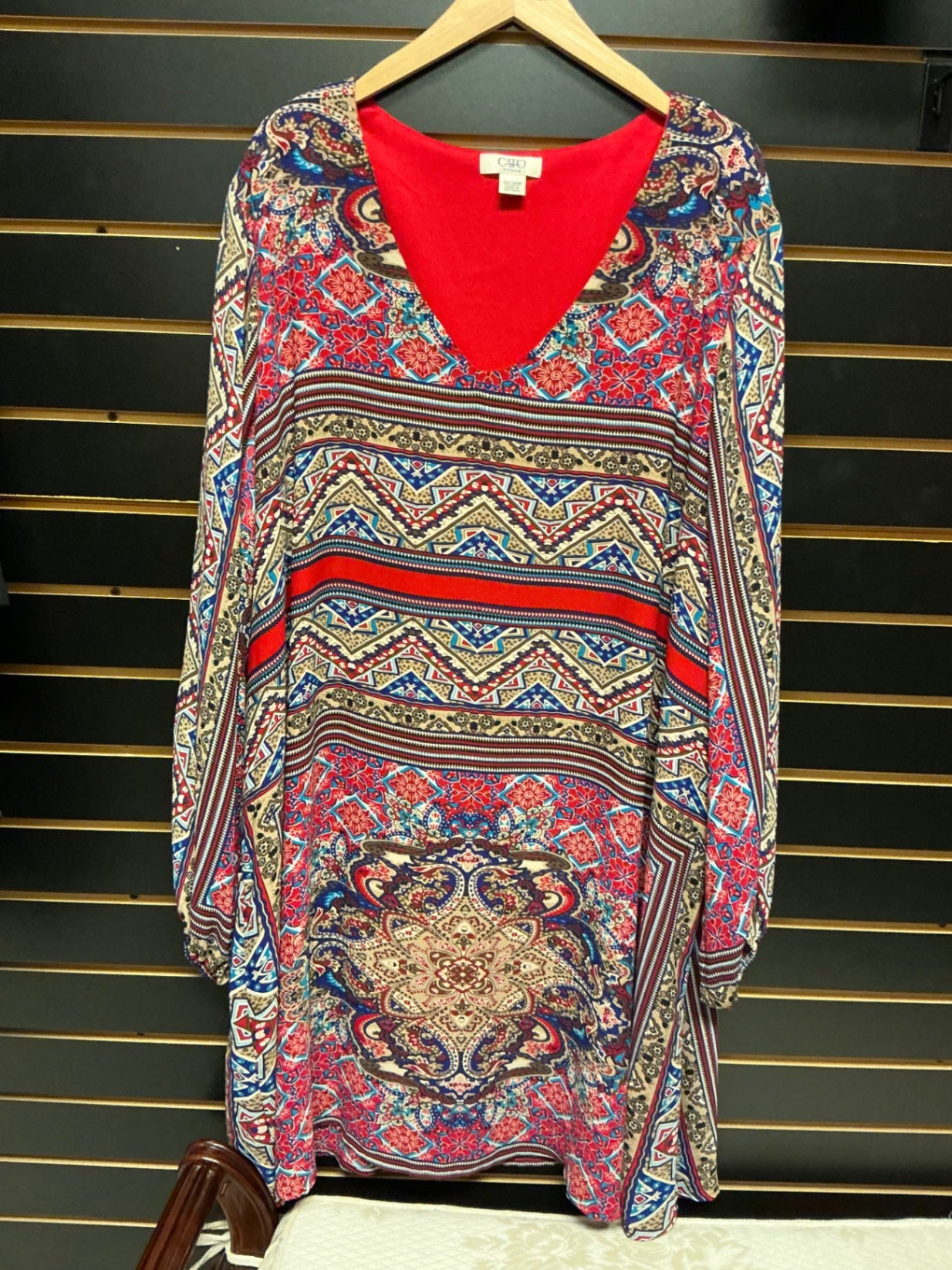 Cato Dress 22/24 Multicolored