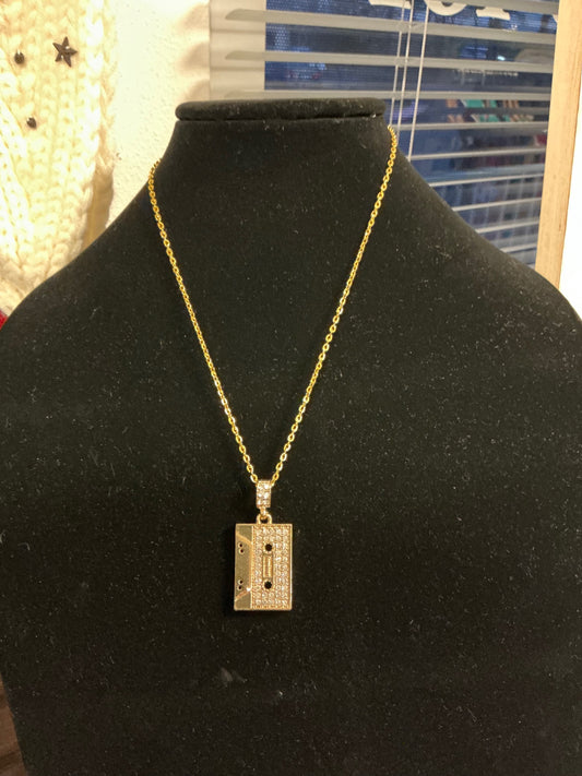 Necklace Gold Cassette