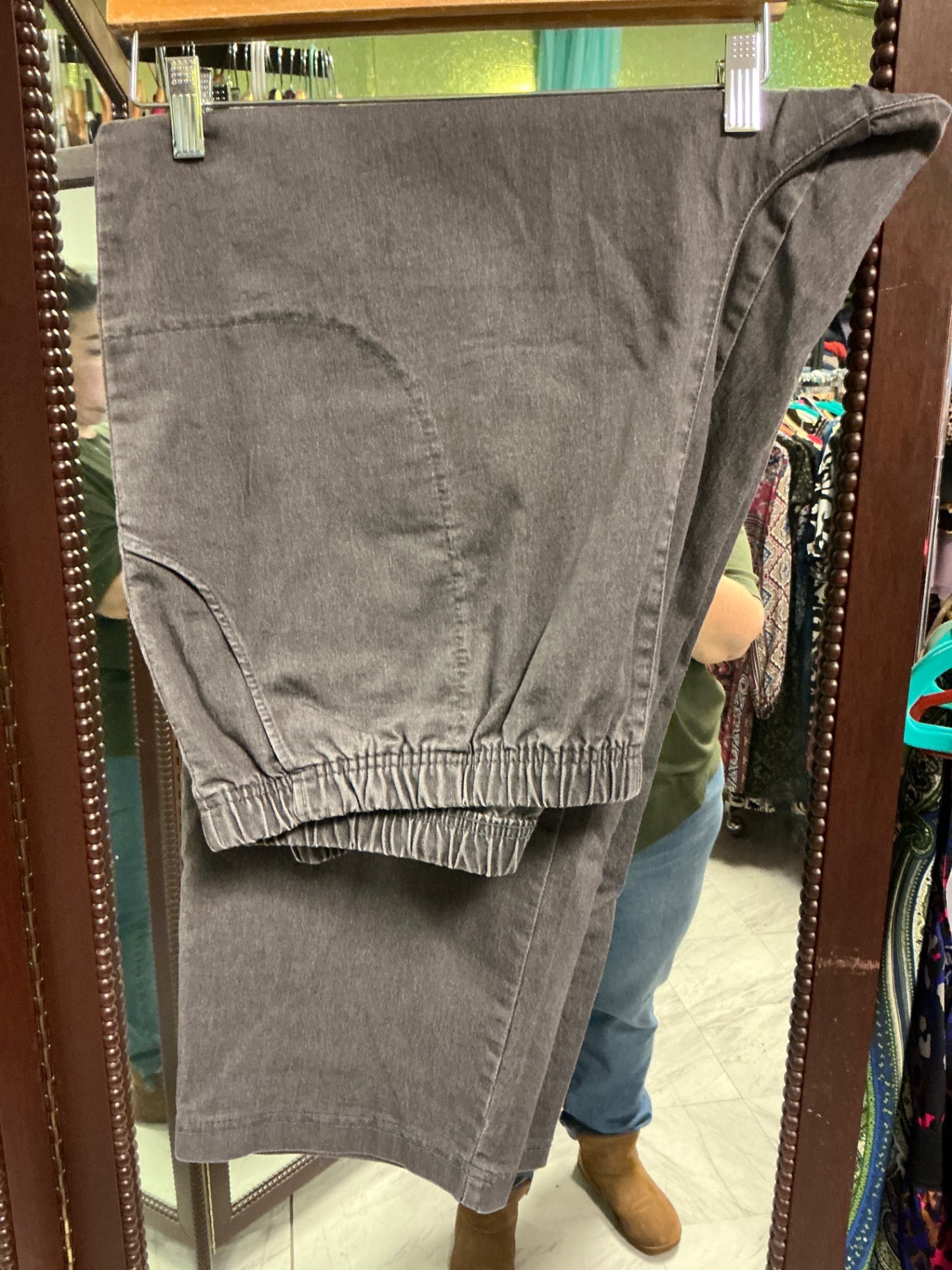 Croft & Barrow Pant 3XS Gray