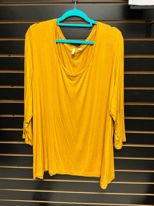 EST. 1946 Blouse 26/28 Mustard Yellow
