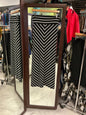 Faded Glory Skirt 2X Black and White