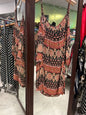 Vibe Dress 3X Black with multi floral NWT
