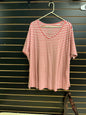 Terra & Sky T-Shirt 3X Coral and White