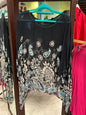 Avenue Blouse 22/24 Navy/White/Teal Print