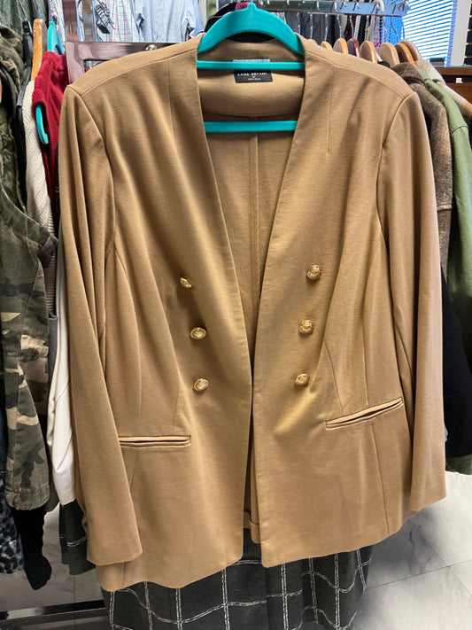 Lane Bryant Blazer 22 Camel