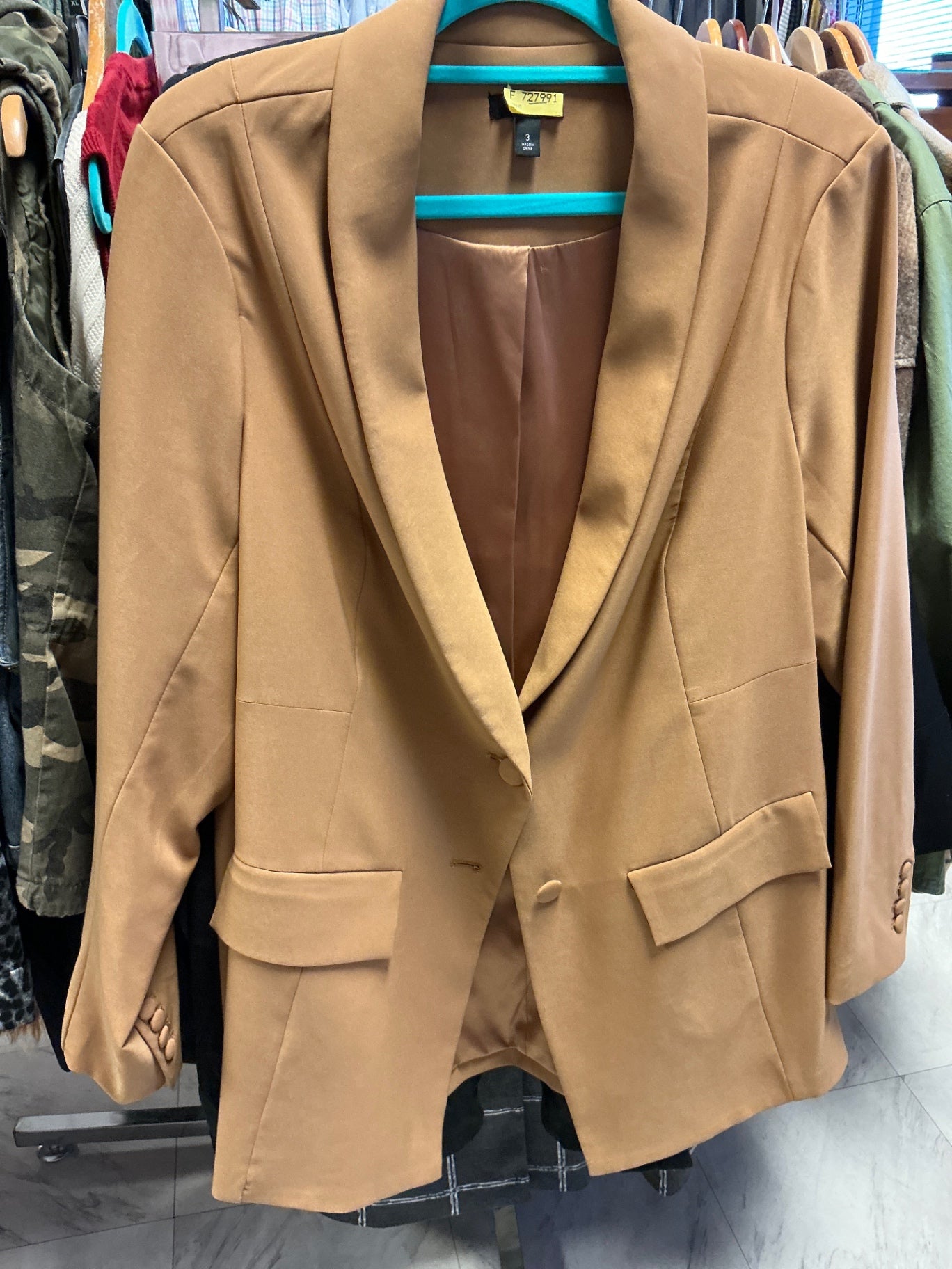 Torrid Blazer 3 Tan
