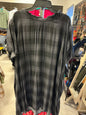 Torrid Tunic Top 5 Black Plaid