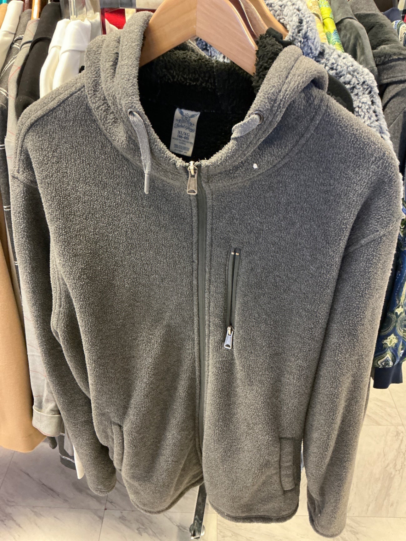 Faded Glory Hoodie 3XL Gray