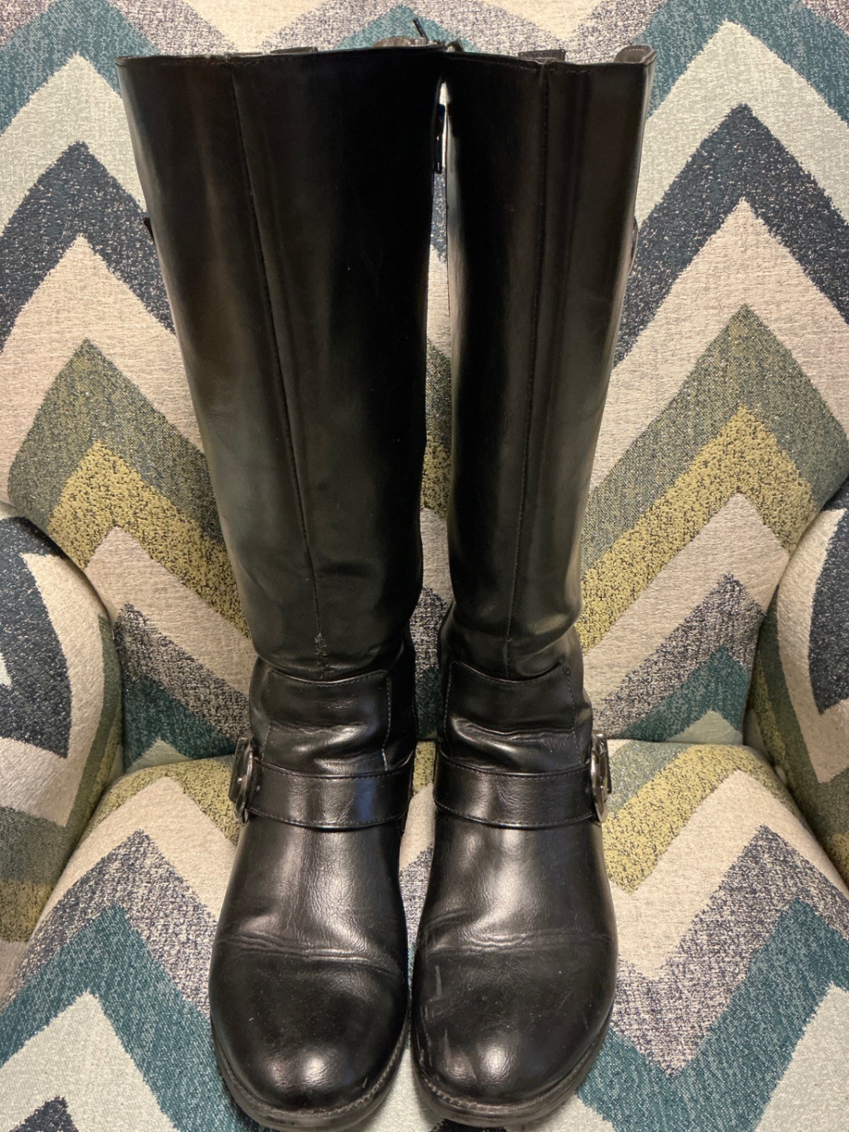 LifeStrides Wide-Calf Boots 11WC Black
