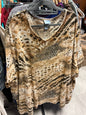 Liz&Me Top 5X Animal Print