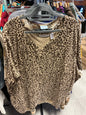 Roaman's Tunic 5X Leopard Print