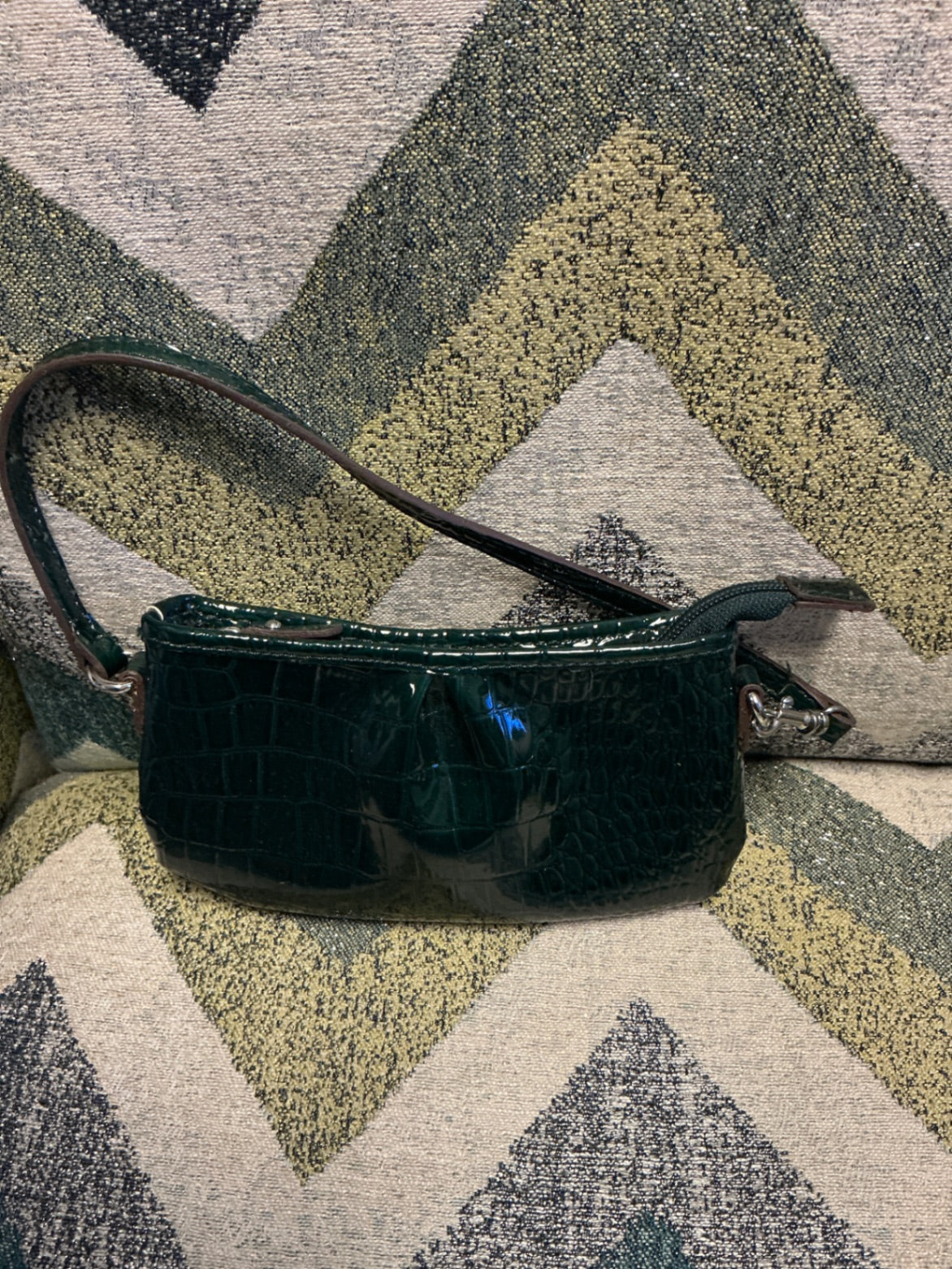 Unknown Clutch Bag Dark Green
