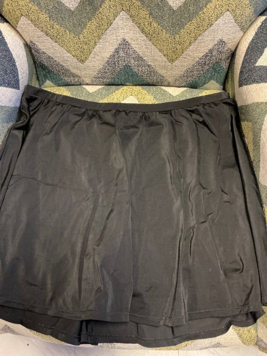 Torrid Swim Skirt 3 Black