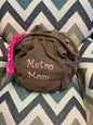Thirty One Tote Bag Brown Metro Mom
