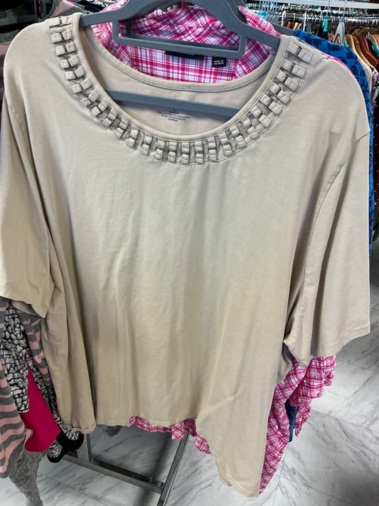 Liz&Me Blouse 4X Beige
