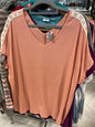 Honeyme Curvy Blouse XXXL Peach