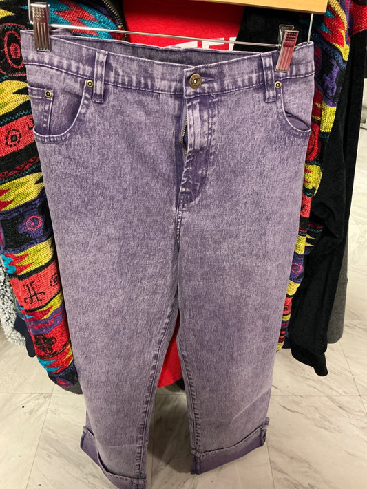 Diane Gilman Jeans 16 Purple