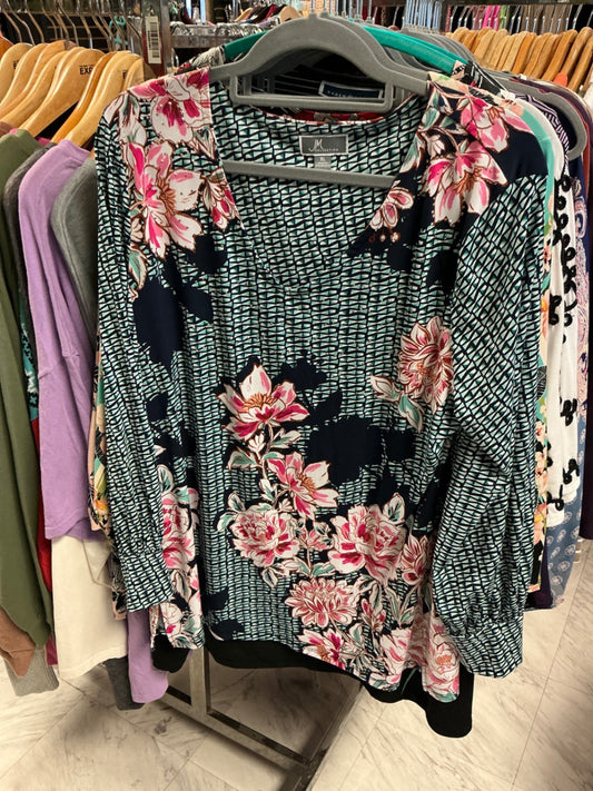 JM Collection Blouse XL Multicolor
