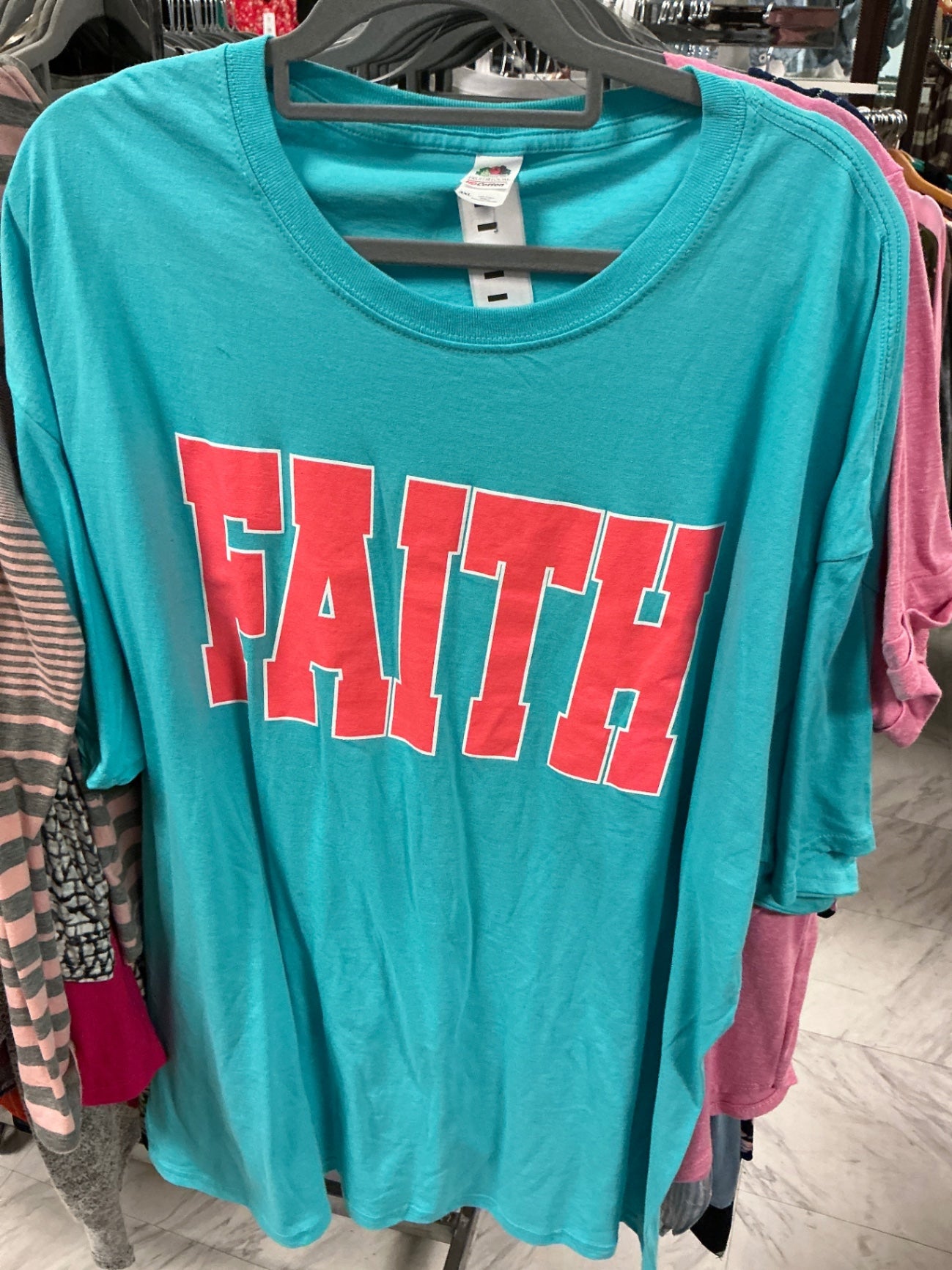 Fruit of the Loom T-Shirt 3XL Teal