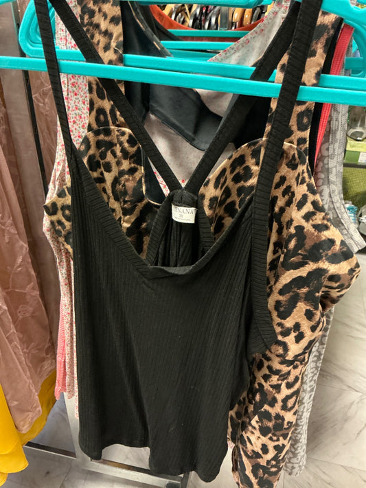 Zenana Crop Tank Top 3X Black