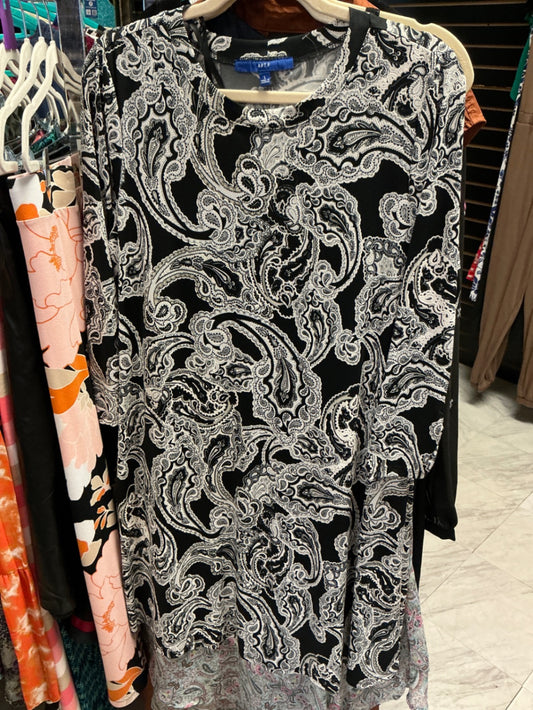 Apt. 9 Dress L Black and White