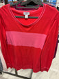 Old Navy Sweater XL Red and Pink