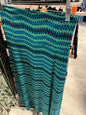 LuLaRoe Skirt 3X Blue and Black