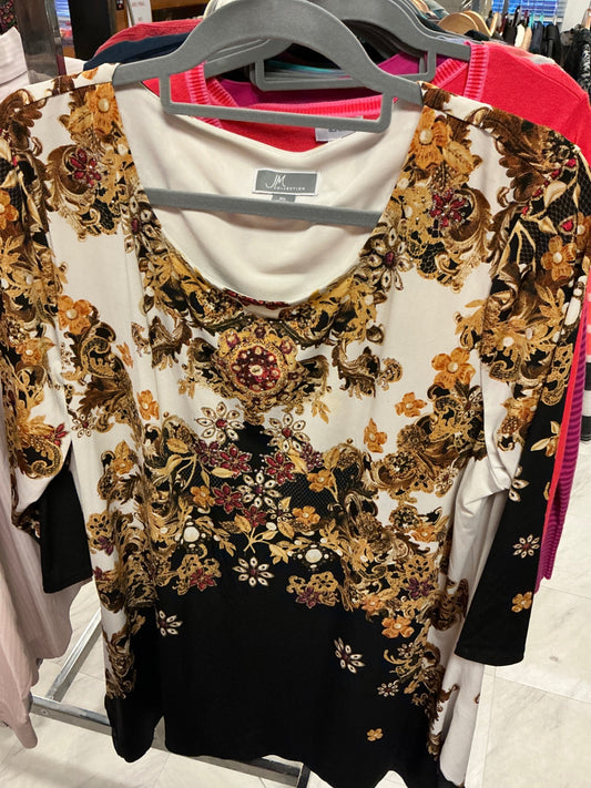 JM Collection Tunic XL Multicolor
