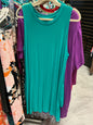 Time and Tru Sleeveless Dress XXL Turquoise