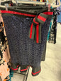 Eloquii Skirt 28 Navy and Red NWT