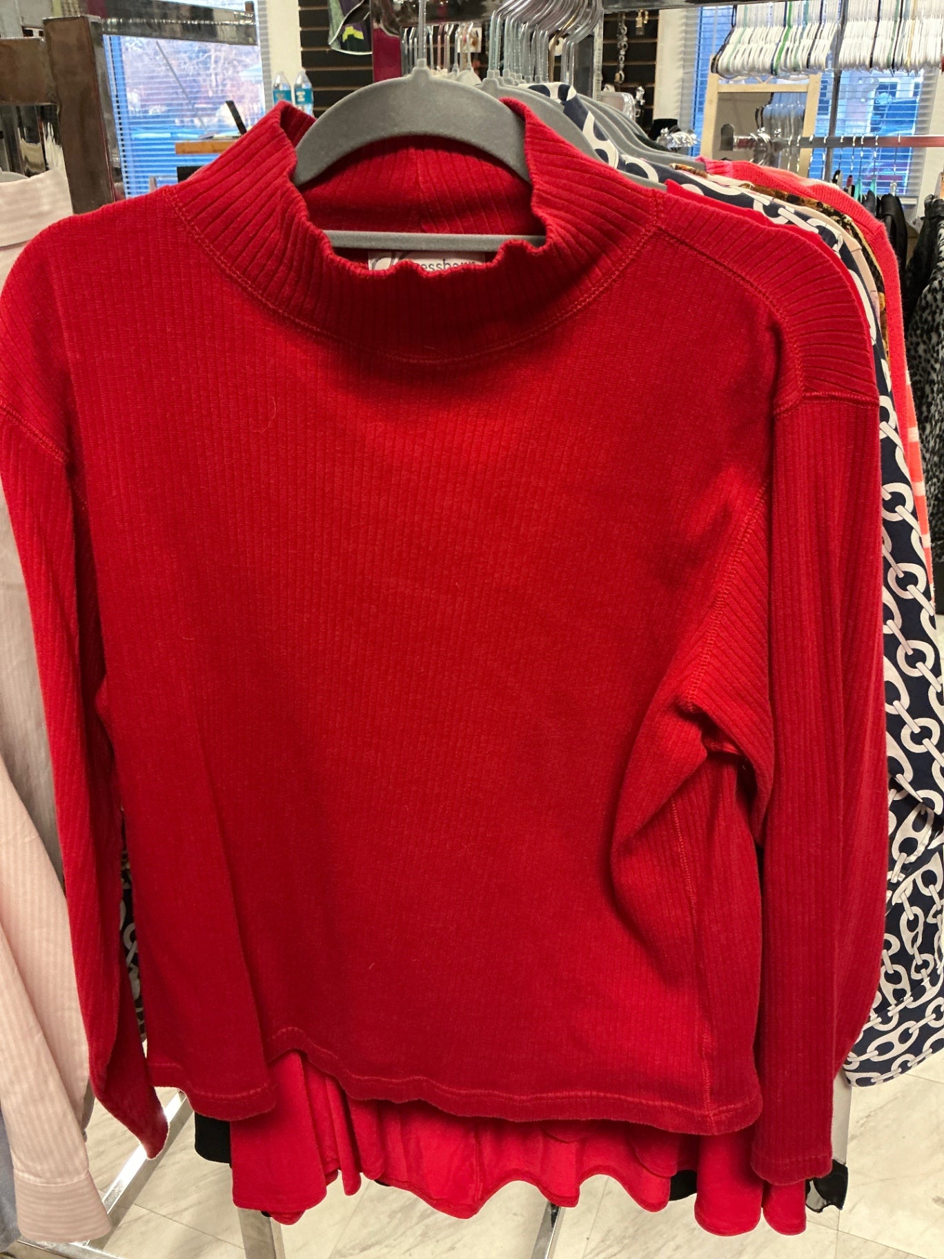 Dressbarn Sweater XL Red