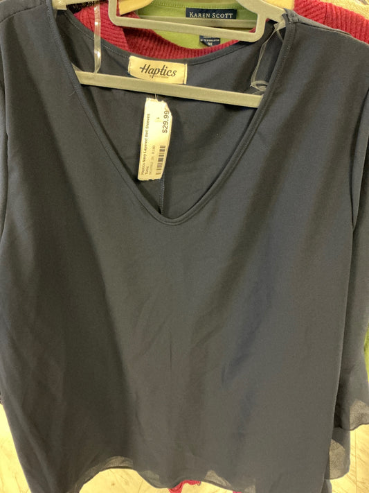 Haptics Blouse 3X Navy
