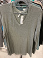 Now N Forever Sweater 3X Gray NWT