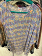LuLaRoe Tunic To 3XL Multicolor with floral patterns