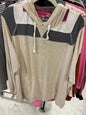 Torrid Hooded T-Shirt 3 Beige with grey and maroon accents
