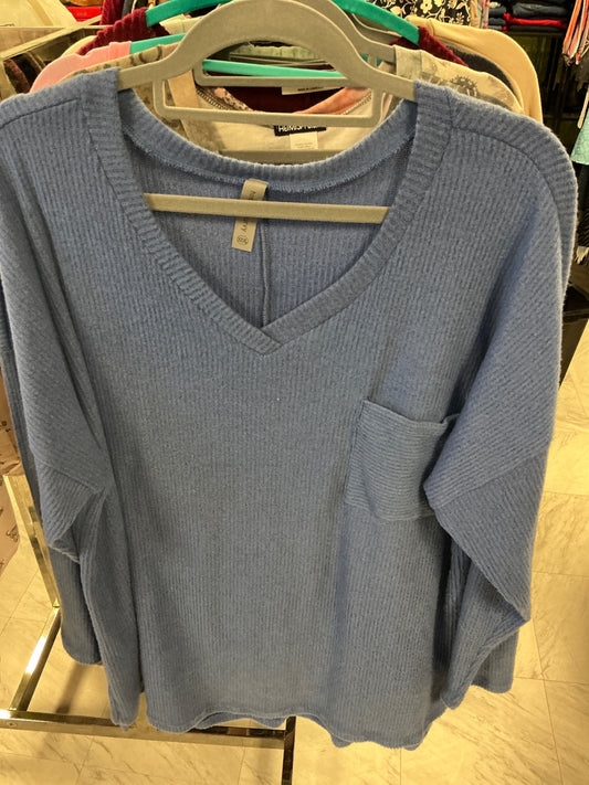 Honeyme Curvy Sweater XXXL Blue
