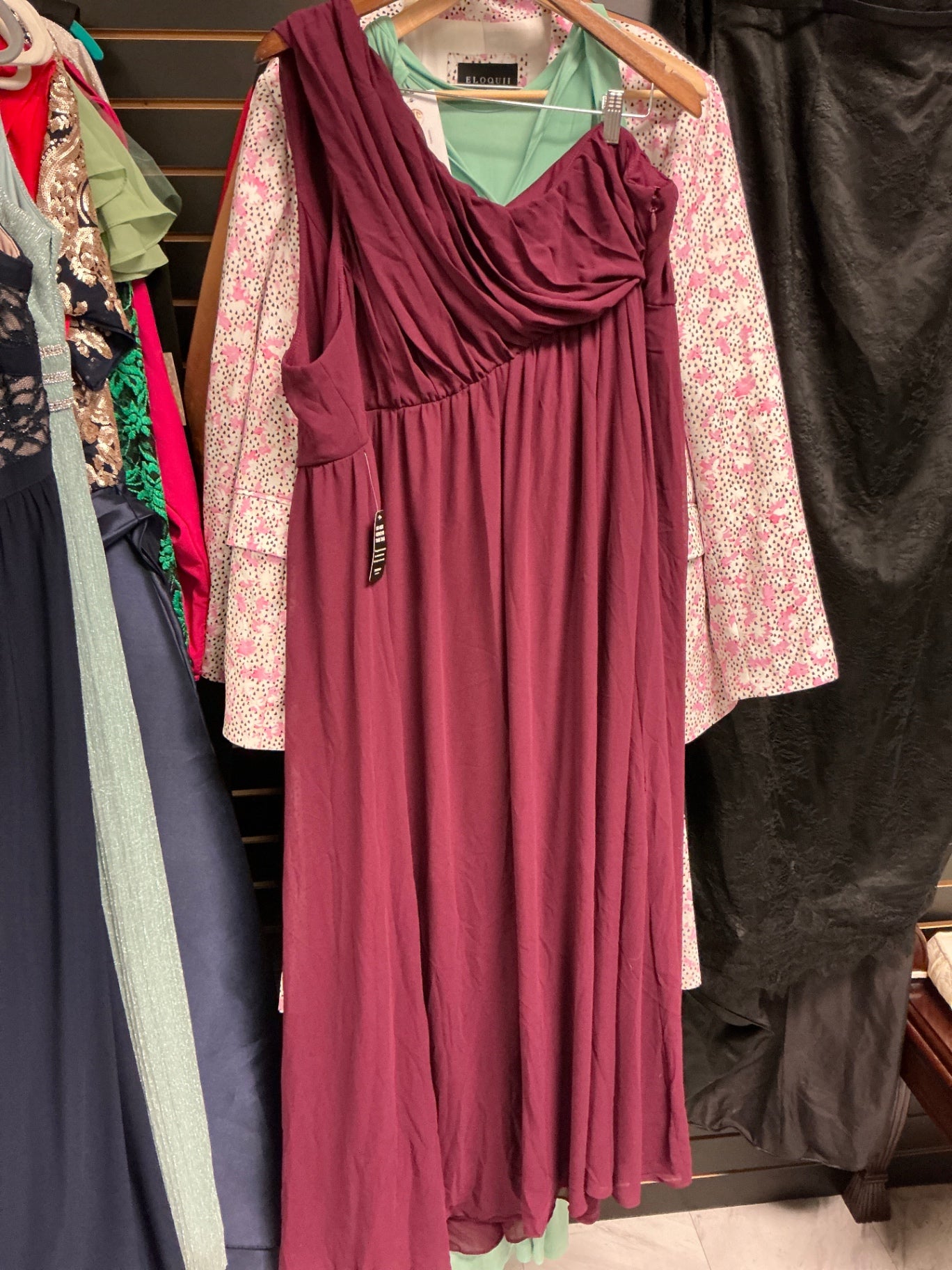 Torrid Dress 30 Burgundy NWT