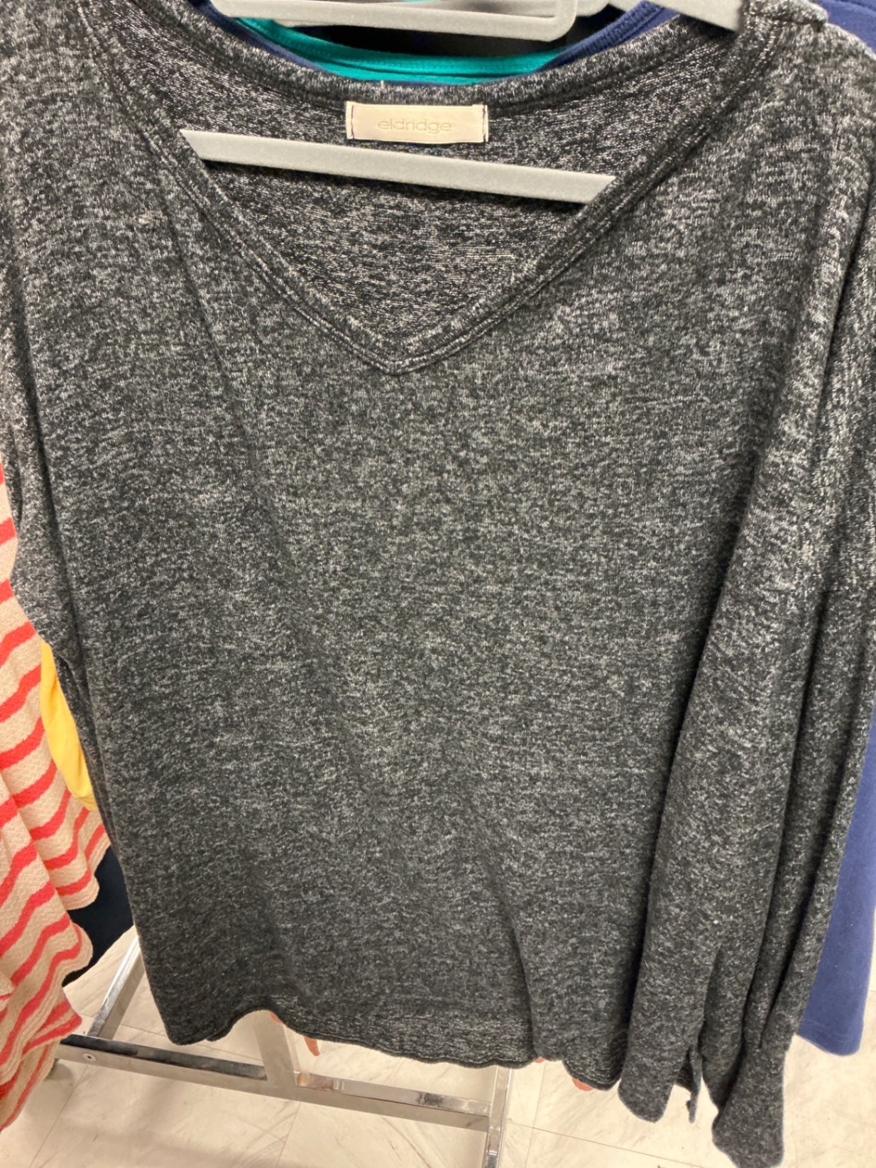 Eldridge Sweater 4X Gray