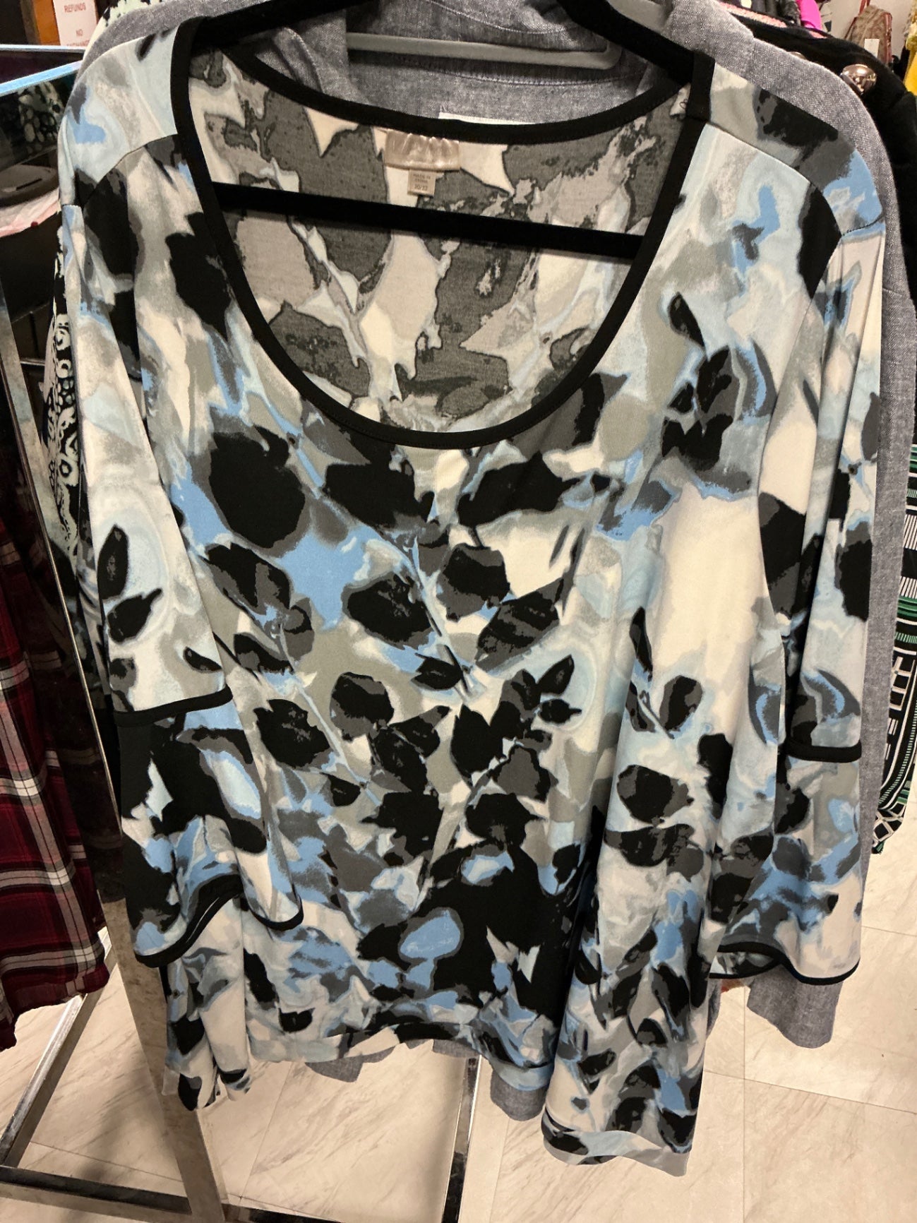 VIP Knits Blouse 30/32 Multicolor