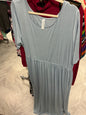 Zenana Dress 3X Light Blue NWOT